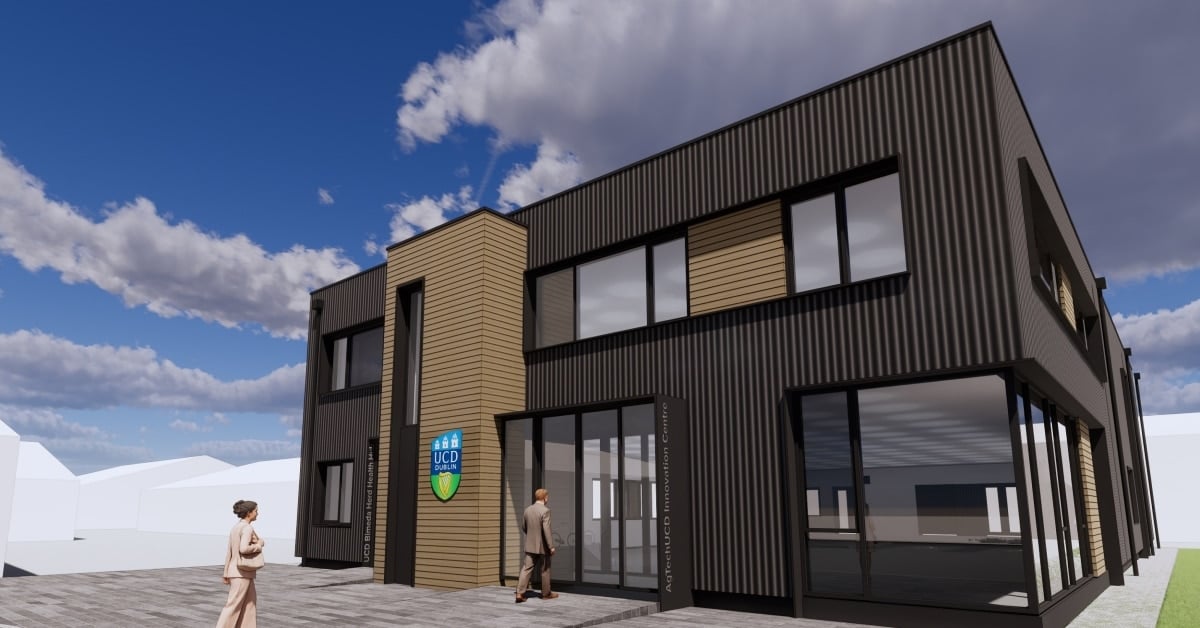 University College Dublin to build €4.8M facility to help startups in agri, agtech, agrifood, and veterinary sectors