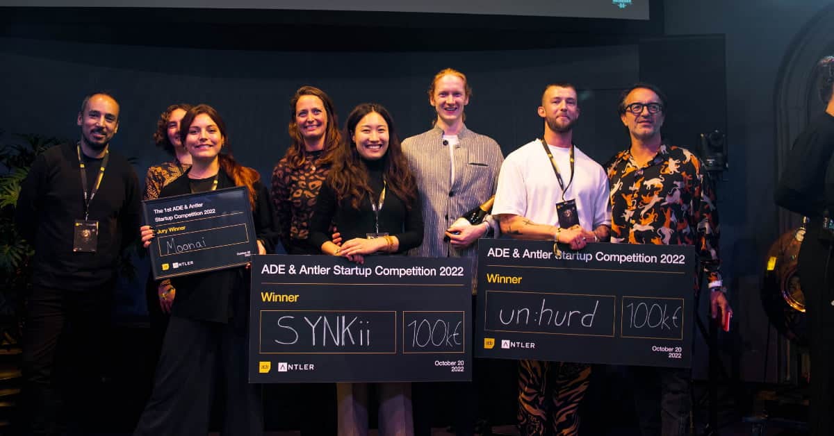 Un:hurd and SYNKii crowned winners of ADE & Antler Startup Competition; will raise €100K from Antler