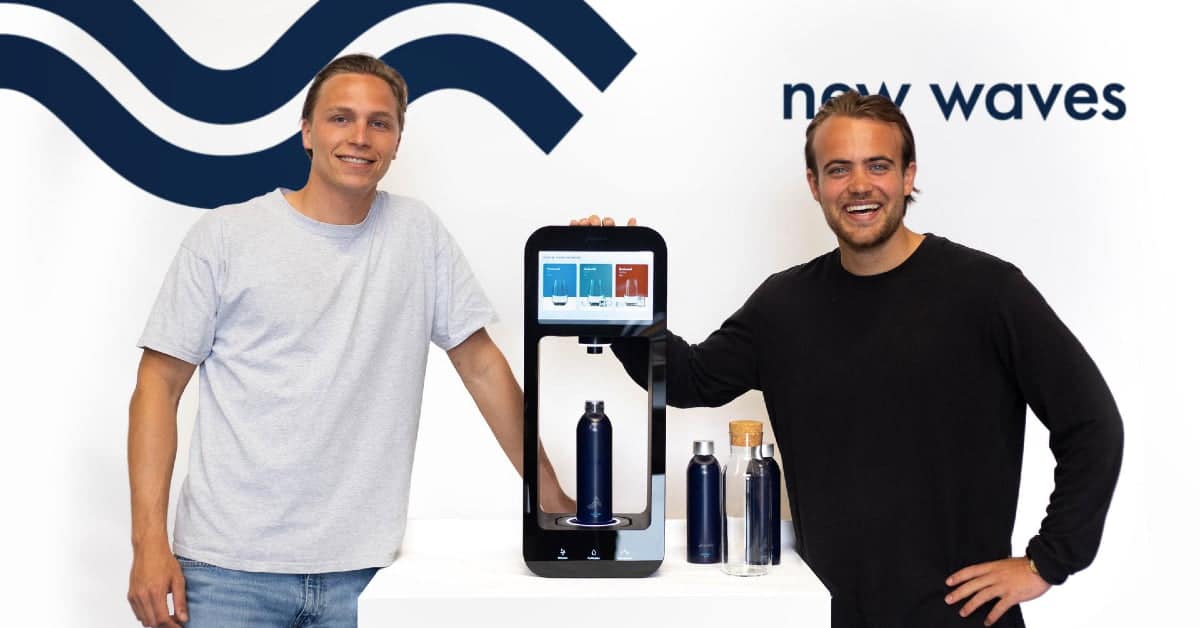 Amsterdam’s Aquablu turns tap water into pure and natural mineral water without single-use packaging; here's how