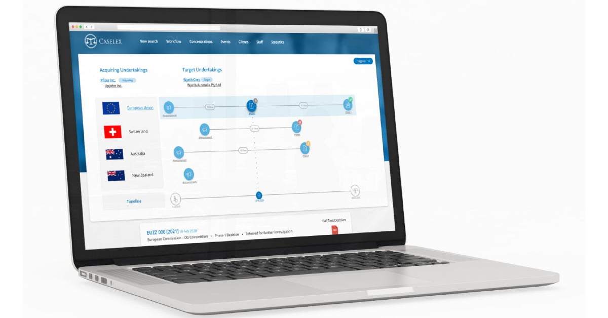 Dutch merger control intelligence firm Caselex acquired by US-based legal tech firm LexisNexis