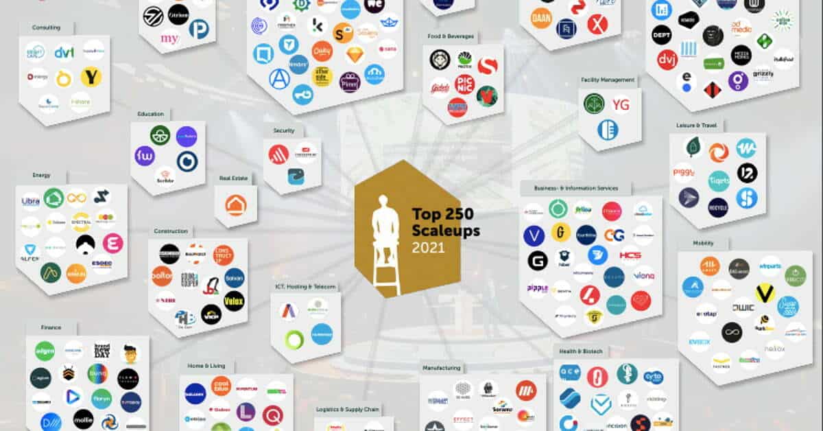 Erasmus University Rotterdam releases the top 250 Dutch Scaleups 2021: Meet the 17 Dutch fintech scaleups included in the list