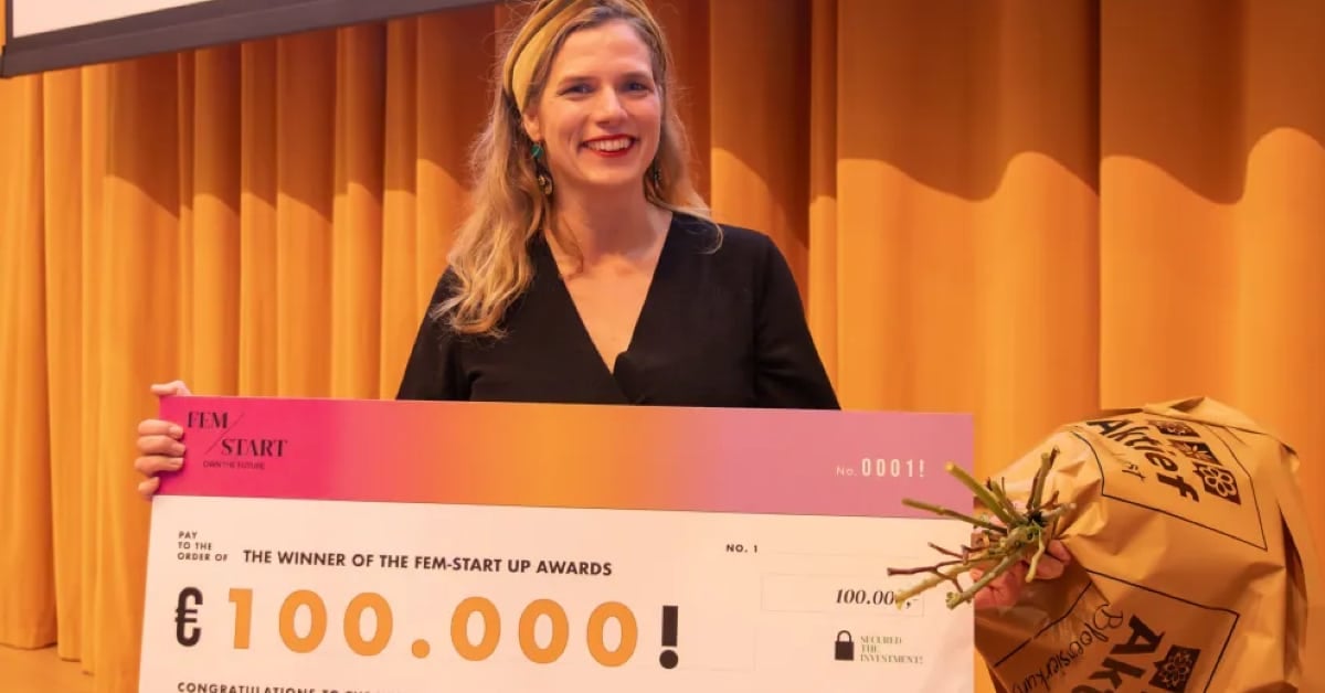 Laurie Lancee of Vini Mini wins FEM-START Up Awards 2023; secures 100K investment from Antler