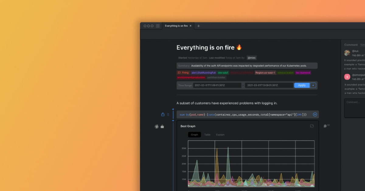 Amsterdam-based Fiberplane bags €7.5M funding to build Google Docs-like collaborative notebooks for SREs