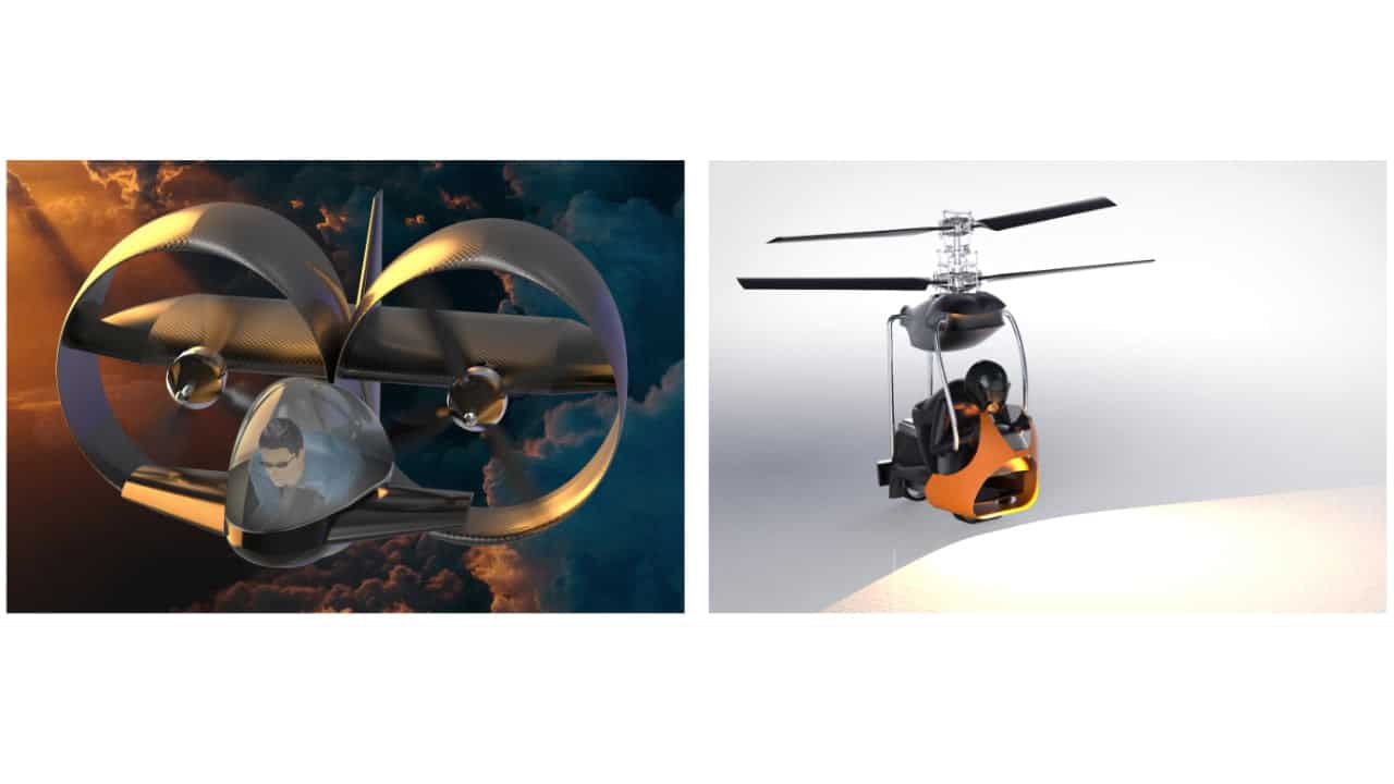 Hermes II & Silverwing S1: Flying motorbike drones will compete at Amsterdam Drone Week next week