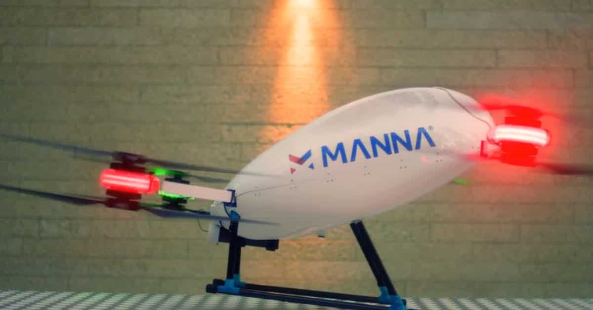 Irish drone delivery startup Manna raises €20.6M to replace road-based delivery; here’s how