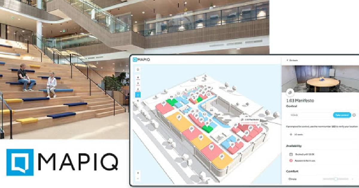 Delft-based tech startup Mapiq secures €3.4M investment to scale up its smart office software