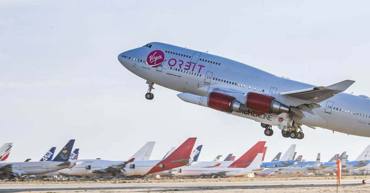 Spacetech startup Virgin Orbit ready to go public through €2.7B SPAC deal
