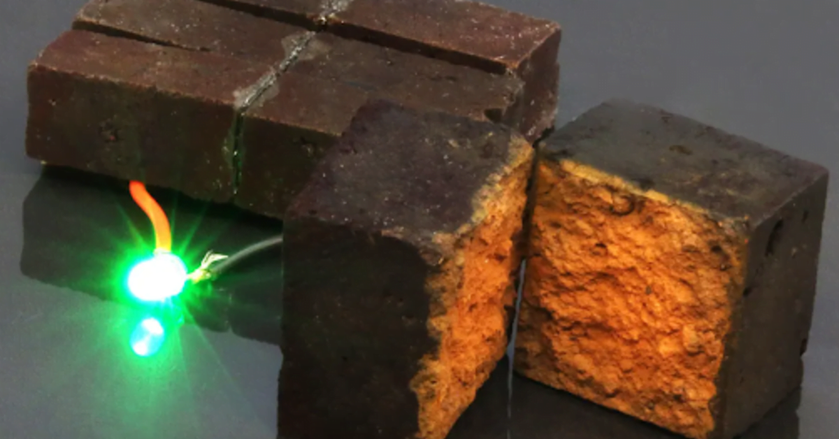 Turning real brick into a battery through nanotechnology: How does that work?