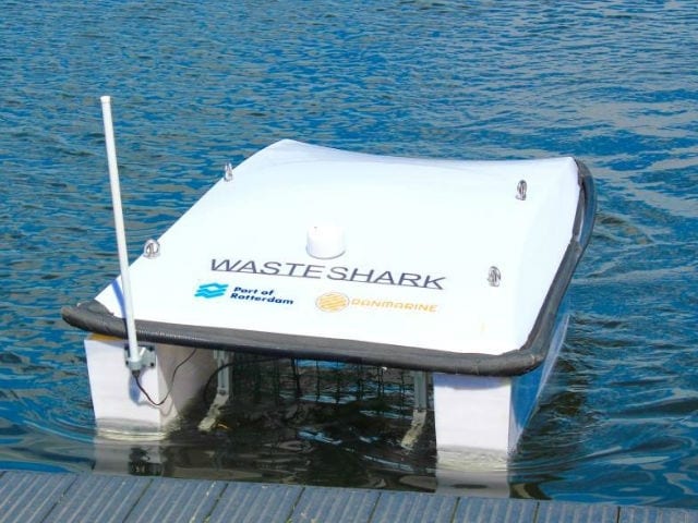 This Dutch startup has developed an 'aqua Wall-E' that eats up all the floating plastic garbage