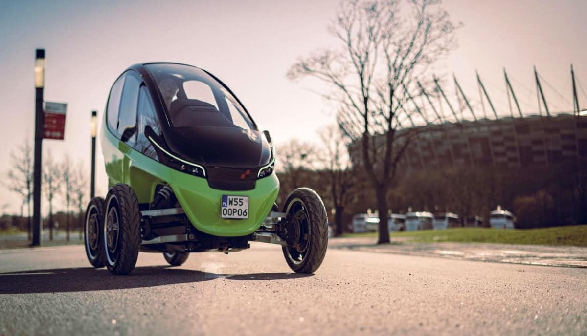 Mobility post-Coronavirus: This innovative electric vehicle from Poland with variable chassis geometry aims to revolutionise urban mobility