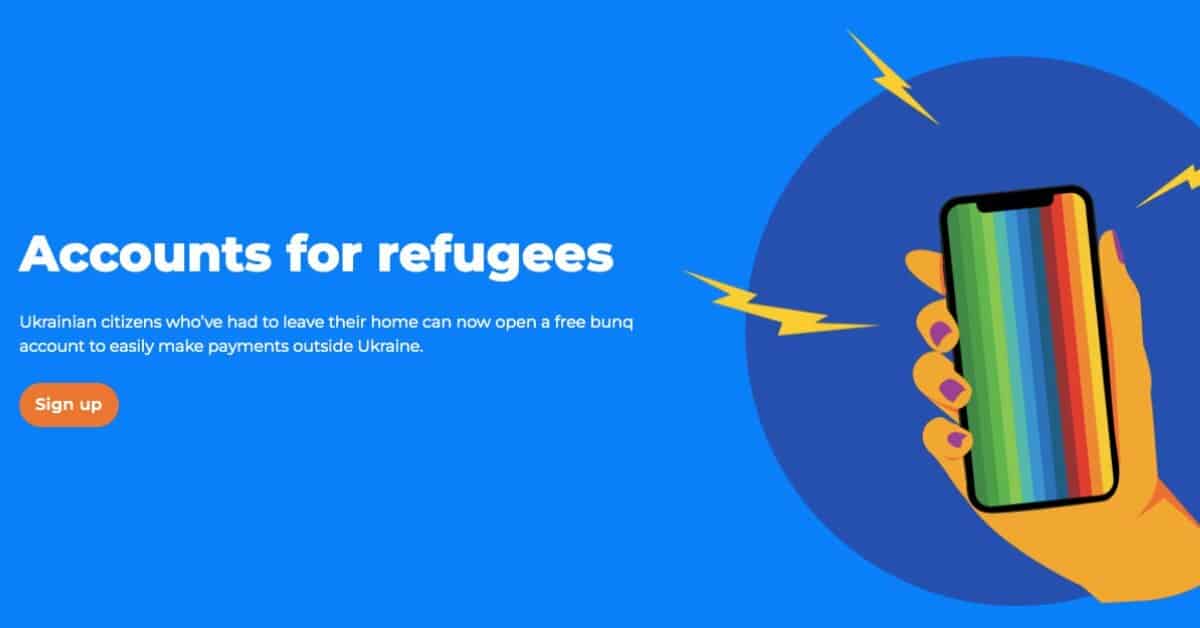 New non-profit founded by Dutch tech entrepreneurs to offer Ukrainian refugees access to bank accounts
