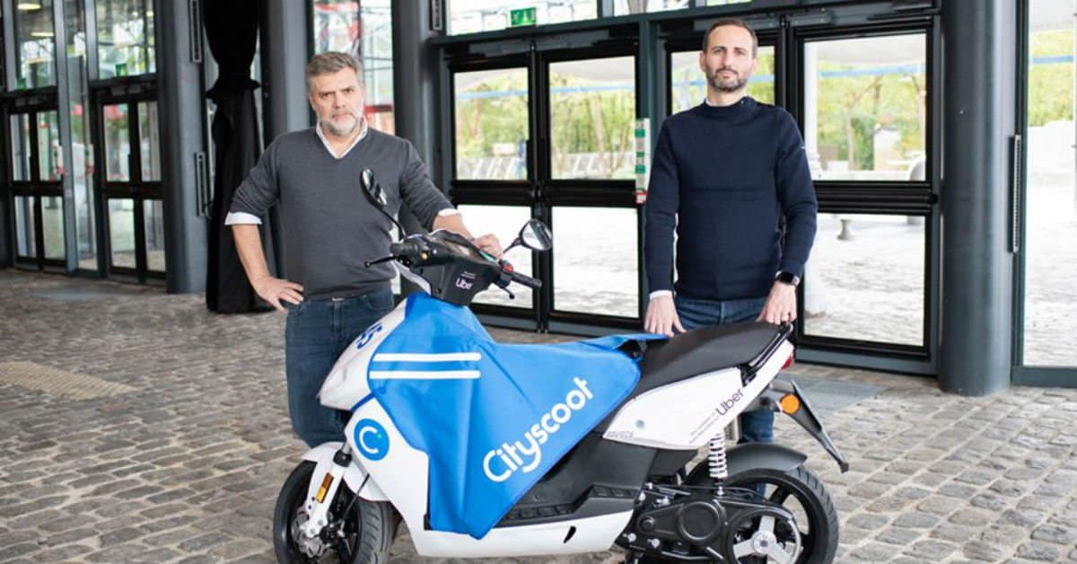 French startup Cityscoot that lets you book electric mopeds via Uber app secures €23.6M funding