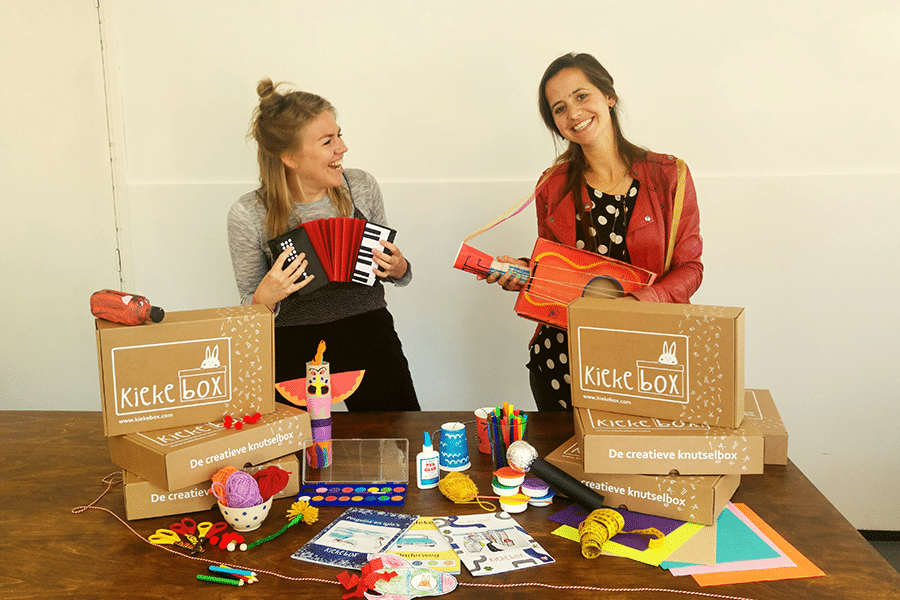 Kiekebox wants to stimulate children to play again