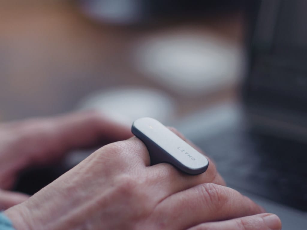 Litho: This finger worn device will let you control your smart home through gestures