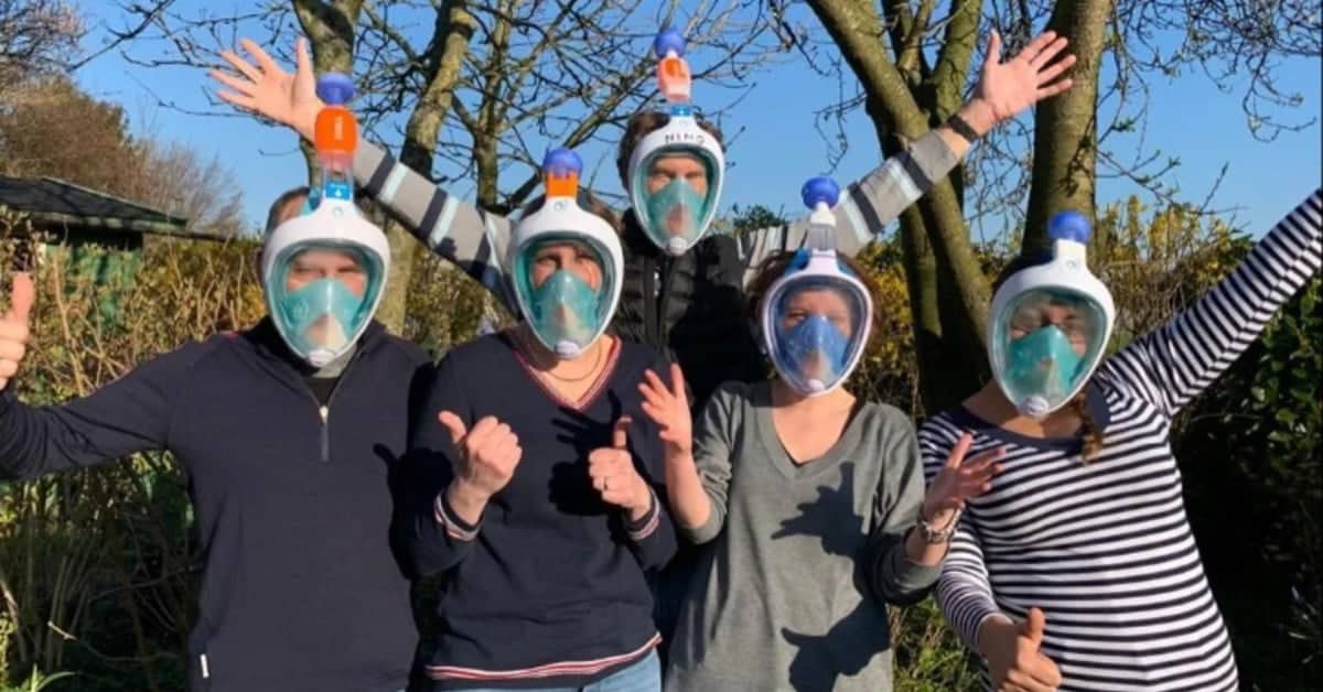 After Italy, the Dutch come together to develop COVID-19 lifesaver masks from snorkel gears