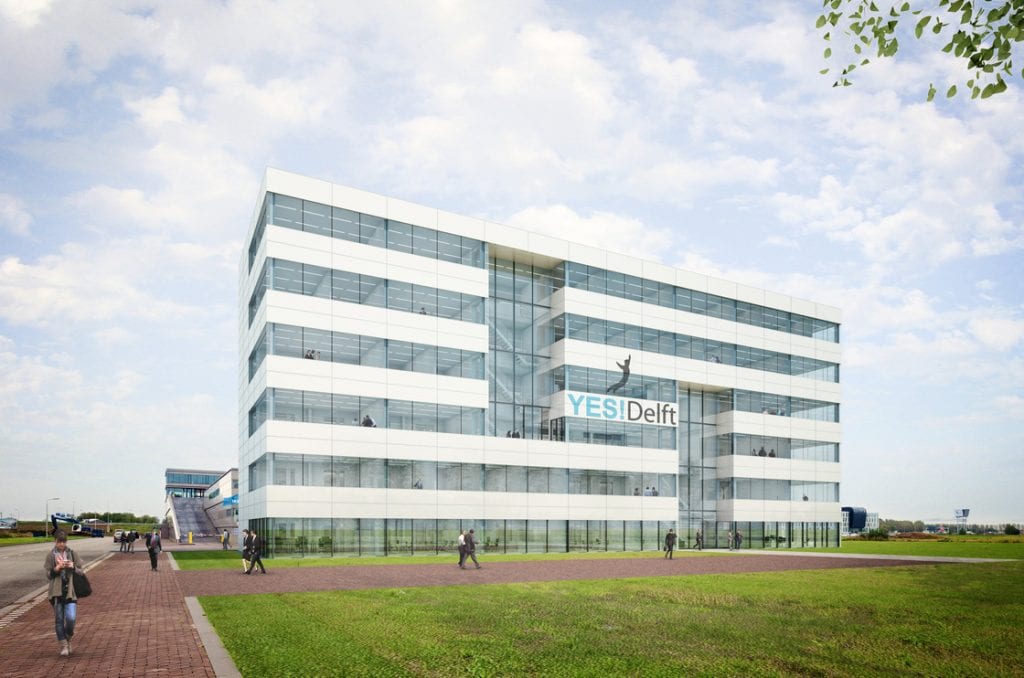 Uitbreiding incubator YES!Delft begonnen, bouw nieuw pand gestart