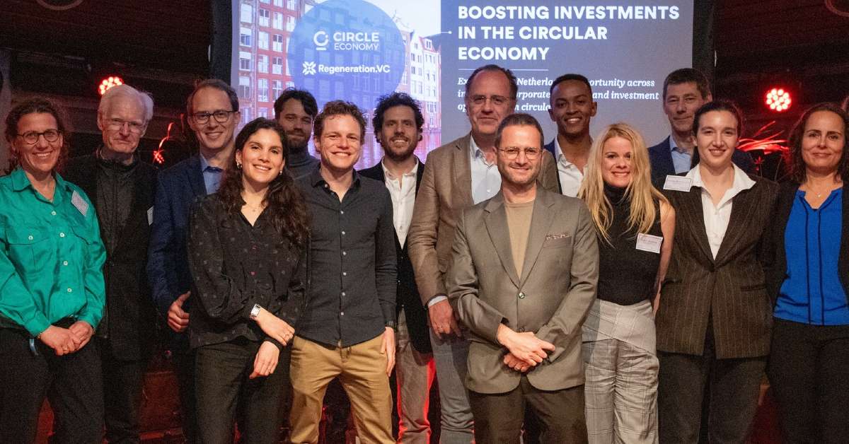 Invest-NL invests €5M in Regeneration.VC Fund II to help curb greenhouse gases and promote circular economy