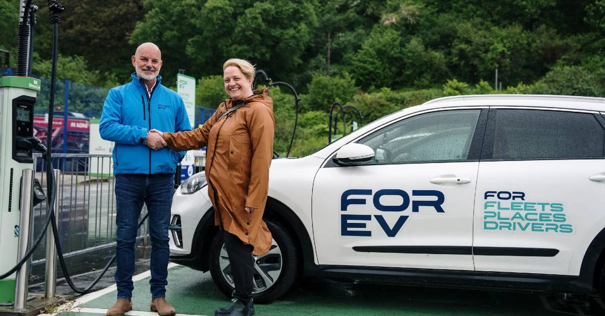 Scotland’s FOR EV raises €11.8M, opens new charging hub at Loch Ryan Ferry Port