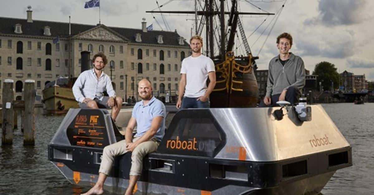 Amsterdam’s Roboat secures €550K from SHIFT Invest and LUMO Labs to automate waterway transport