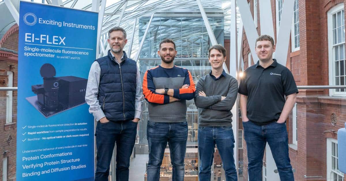 UK’s Exciting Instruments secures €4.7M to power exciting discoveries in life sciences and clinical diagnostics