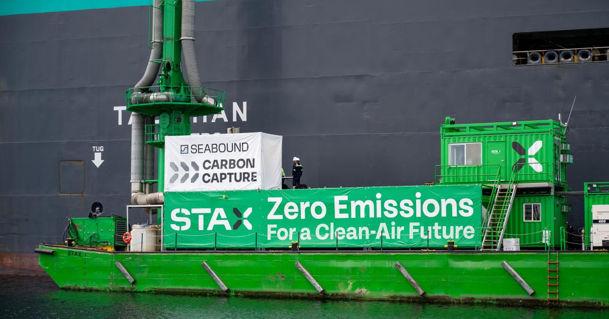 London’s Seabound nets €1.2M UK grant to develop world-first port system tackling carbon and air pollution