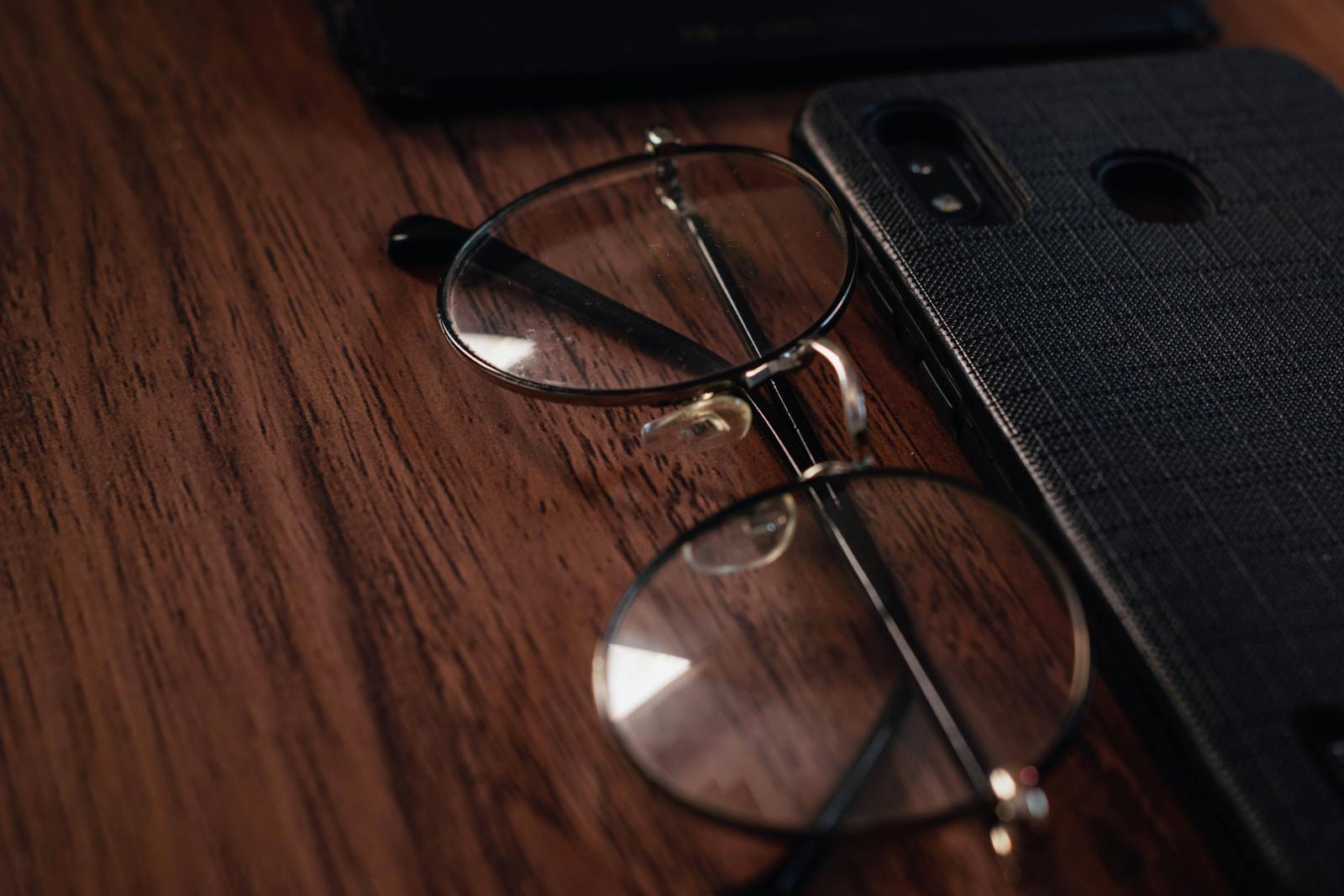 phone face down counter