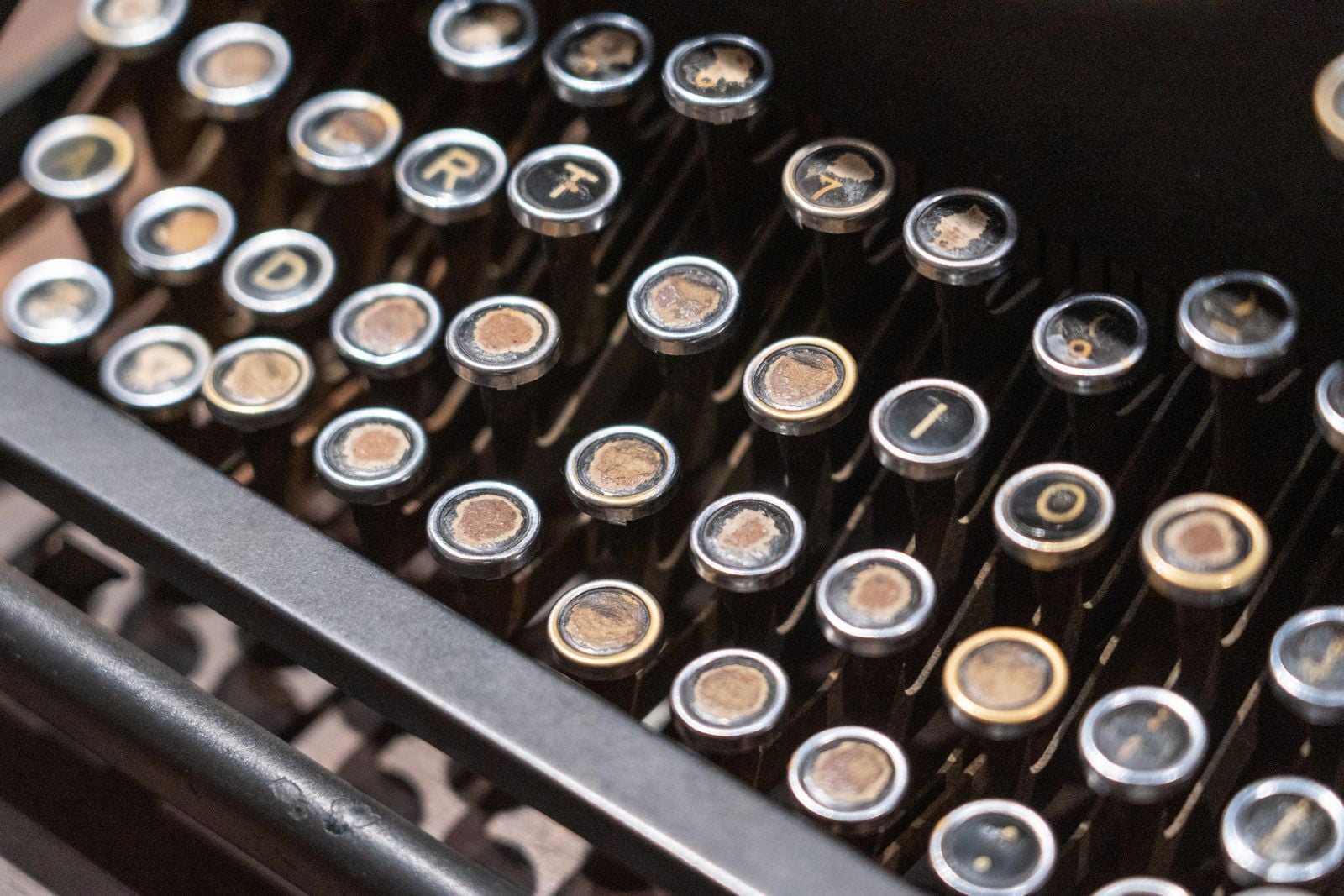Model 33 Teletype keyboard